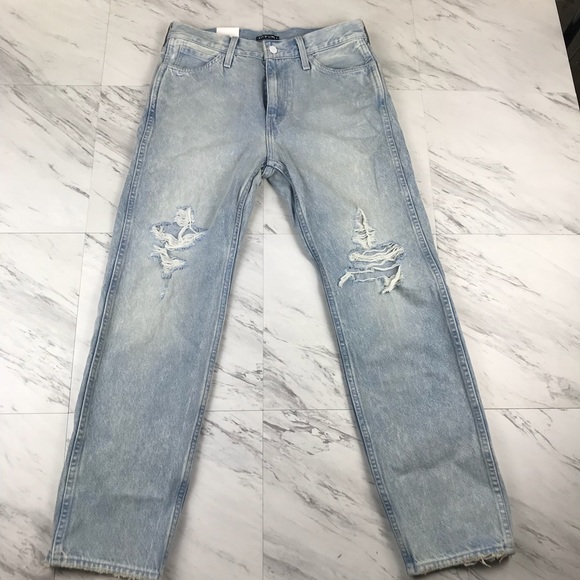 Levi’s Line 8 High Rise Skinny Jeans Distress NWT - Picture 8 of 8